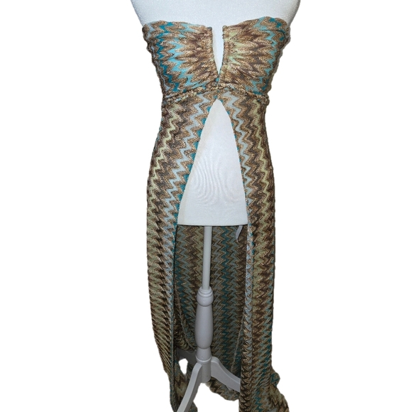 Sky Other - SKY vintageZigzag Patterned Coverup